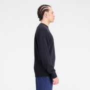 New Balance Black Man's Sweatshirt-MT33535