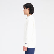 New Balance White Man's Sweatshirt-MT33506