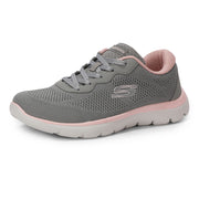 Skechers Summits Women Textured Round Toe Casual Sneakers