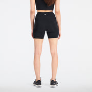 New Balance Black Woman's Shorts-WS33505