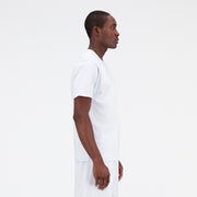 New Balance White Man's Tshirt-MT23567