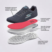 Skechers Women Go Run 400 - Sole Casual Lace-Up Shoe