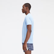 New Balance Blue Man's Tshirt-MT11205