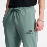 New Balance Green Man's Trackpant-MP31539
