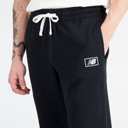 New Balance Black Man's Trackpant-MP33509