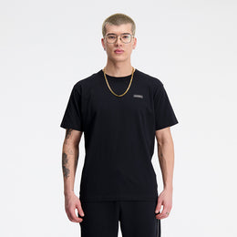 New Balance Black Man's Tshirt-MT33517