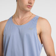 New Balance Grey Man's Vest-MT41220