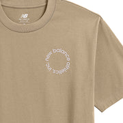 New Balance Beige Man's Tshirt-MT31575