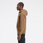 New Balance Brown Man's Hoodie-MJ31536
