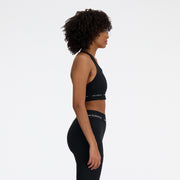 New Balance Black Woman's Sports Bra-WB41048