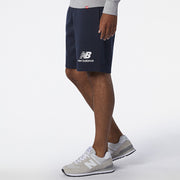 New Balance Navy Man's Shorts-MS03558