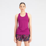 New Balance Pink Woman's Top-WT11206