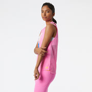 New Balance Pink Woman's Tshirt-WT21172