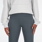 New Balance Grey Woman's Trackpant-WP41125