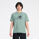 New Balance Green Man's Tshirt-MT31541