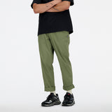 New Balance Olive Man's Trackpant-MP41575