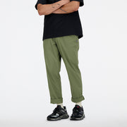 New Balance Olive Man's Trackpant-MP41575