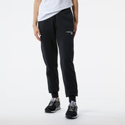 New Balance Black Woman's Trackpant-WP03805