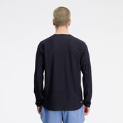 New Balance Black Man's Tshirt-MT33286