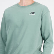 New Balance Green Man's Sweatshirt-UT21501