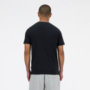 New Balance Black Man's Tshirt-MT41592