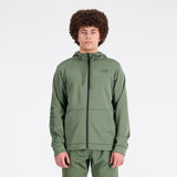 New Balance Olive Man's Hoodie-MJ23020