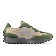 New Balance Men's 327 Deep Olive Green Sneakers