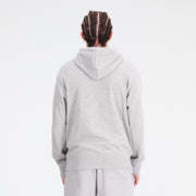New Balance Grey Man's Hoodie-MT33526