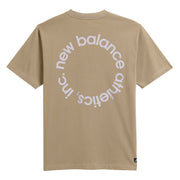New Balance Beige Man's Tshirt-MT31575