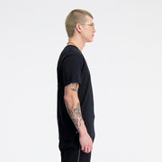 New Balance Black Man's Tshirt-MT33517