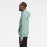 New Balance Green Man's Hoodie-MJ31536