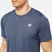 New Balance Grey Man's Tshirt-MT23222