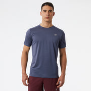 New Balance Grey Man's Tshirt-MT11205