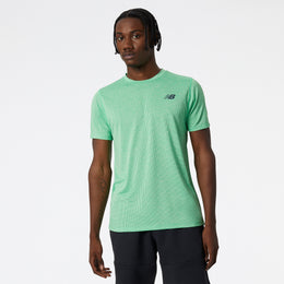 New Balance Green Man's Tshirt-MT11095