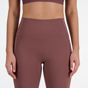 New Balance Wine Woman's Tights-WP41125