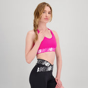 New Balance Pink Woman's Sports Bra-WB11034