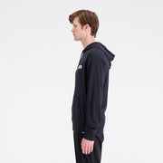 New Balance Black Man's Hoodie-MT33526