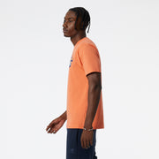 New Balance Orange Man's Tshirt-MT21563