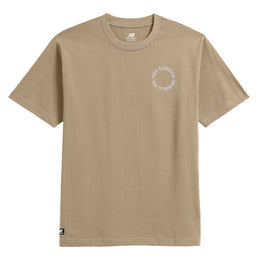 New Balance Beige Man's Tshirt-MT31575