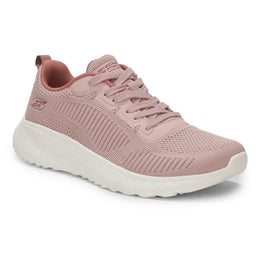 Skechers Women Bobs Squad Chaos Casual Lace Up Lightweight Sneakers