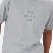 New Balance Grey Man's Tshirt-MT41519