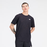 New Balance Black Man's Tshirt-MT33281