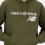 New Balance Olive Man's Hoodie-MT03910