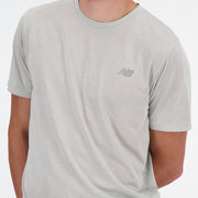 New Balance Grey Man's Tshirt-MT41253
