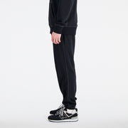 New Balance Black Man's Trackpant-MP33509