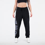 New Balance Black Man's Trackpant-UP31550