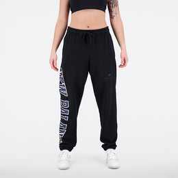 New Balance Black Man's Trackpant-UP31550