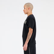 New Balance Black Woman's Tshirt-WT33519