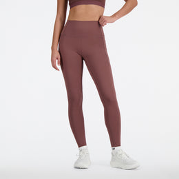 New Balance Wine Woman's Tights-WP41125