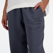 New Balance Grey Woman's Trackpant-WP41508